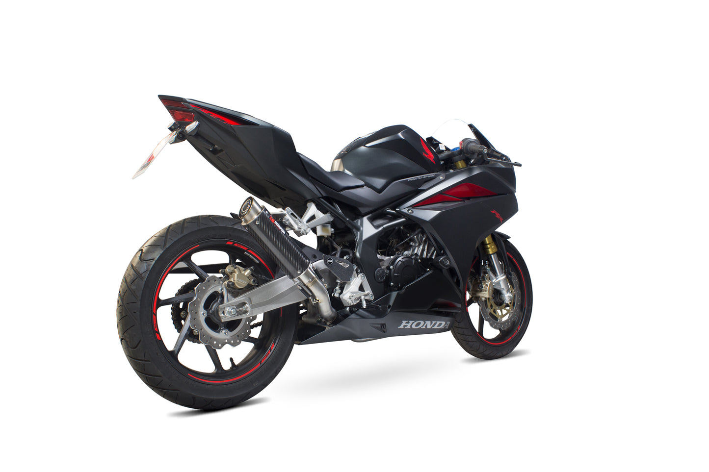 Scorpion HA1007CEM Honda CBR250 RR Rp1-Gp Slip-On - Carbon Fibre Sleeve | ML Performance UK UK