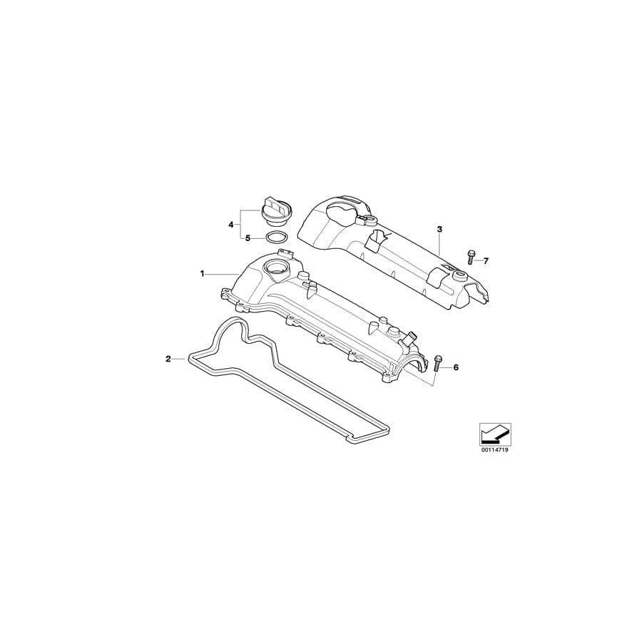 Genuine BMW 11127791808 R50 Screw With Flange M6X22 (Inc. One D) | ML Performance UK Car Parts