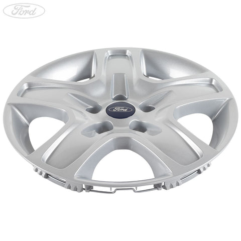 GENUINE FORD 1577633 FOCUS MK2 16" STEEL WHEEL TRIM HUB CAP SILVER SINGLE 2008- | ML Performance UK