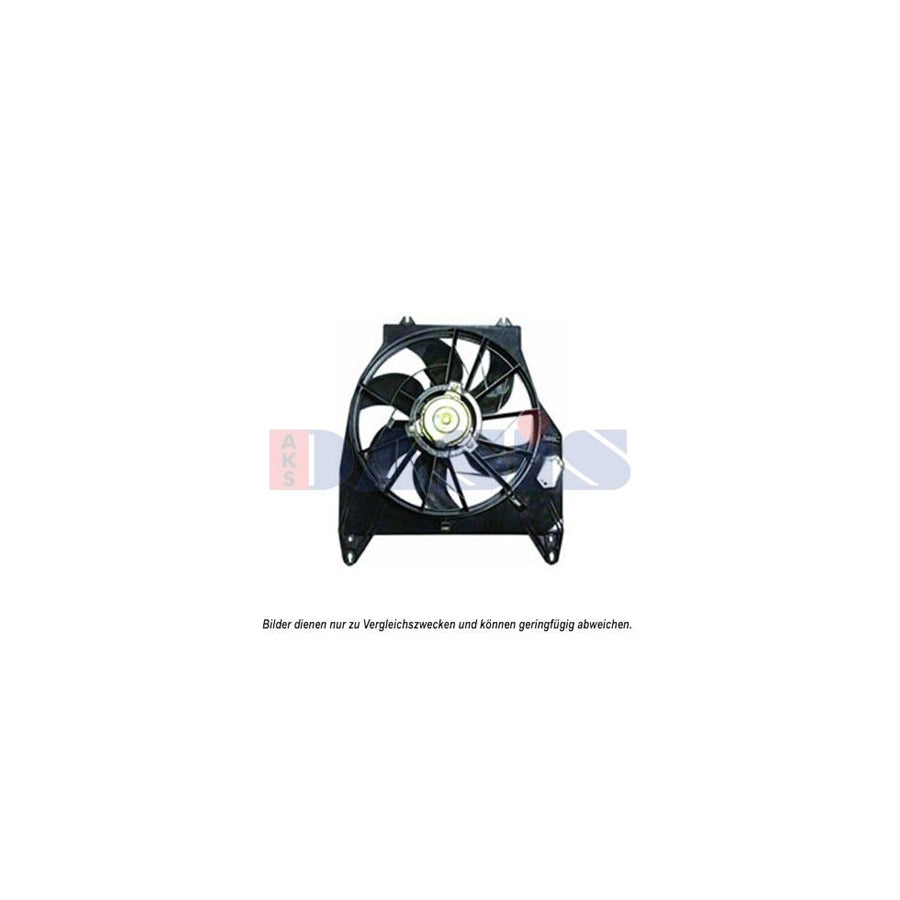 AKS Dasis 188037N Fan, Radiator For Renault Kangoo | ML Performance UK