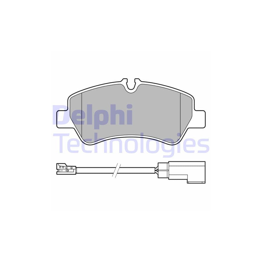 Delphi Lp3619 Brake Pad Set