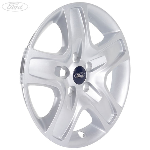 GENUINE FORD 1577633 FOCUS MK2 16" STEEL WHEEL TRIM HUB CAP SILVER SINGLE 2008- | ML Performance UK