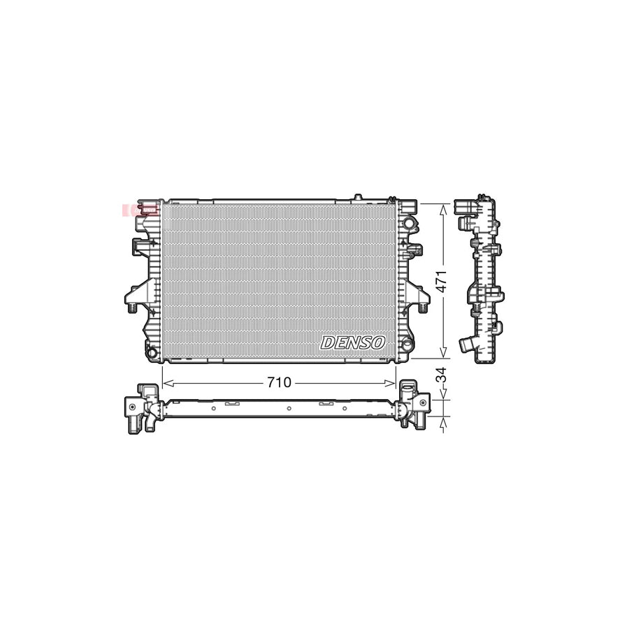 Denso DRM32040 Drm32040 Engine Radiator | ML Performance UK