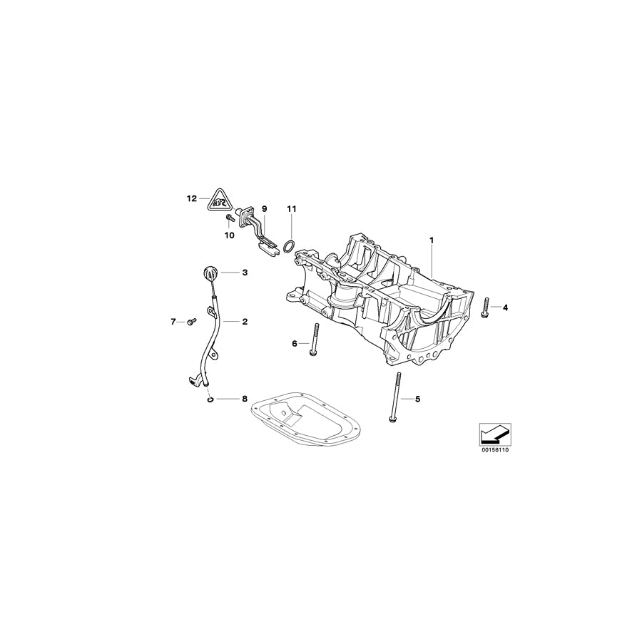 Genuine BMW 11137791812 R50 Screw With Flange M8X85 (Inc. One D) | ML Performance UK Car Parts