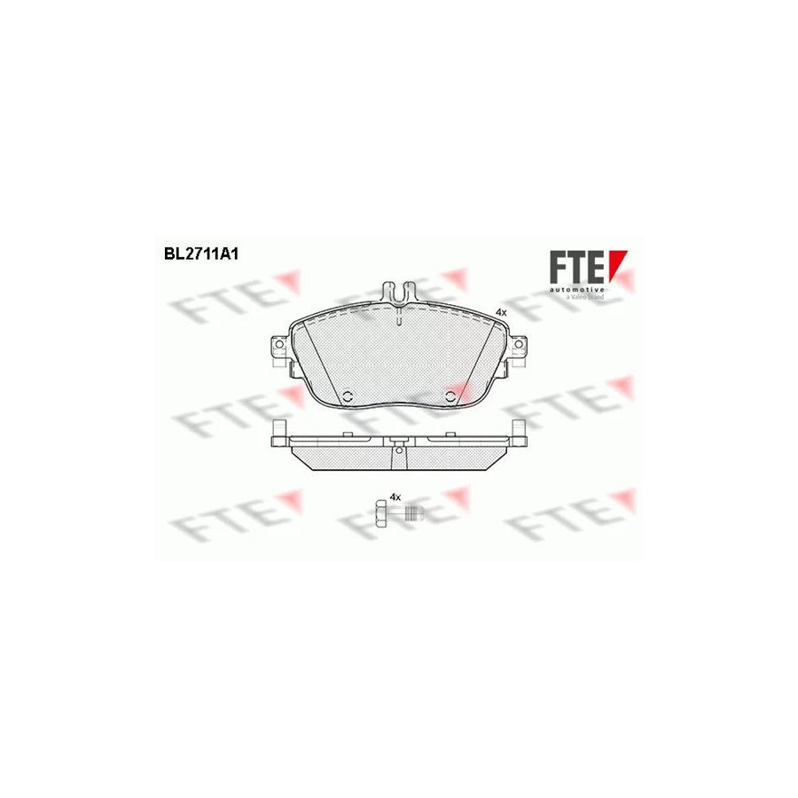 Fte 9010937 Brake Pad Set | ML Performance UK Car Parts