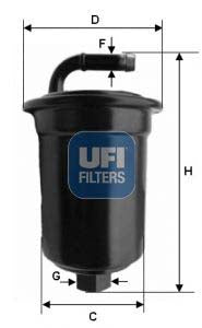 UFI 31.694.00 Fuel Filter