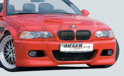 Rieger 00050217 BMW 3 Series E46 Front Bumper 1 | ML Performance UK Car Parts