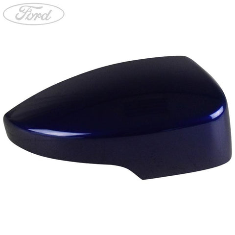 GENUINE FORD 1828379 KUGA O/S FRONT DOOR MIRROR COVER DEEP IMPACT BLUE (MET) | ML Performance UK