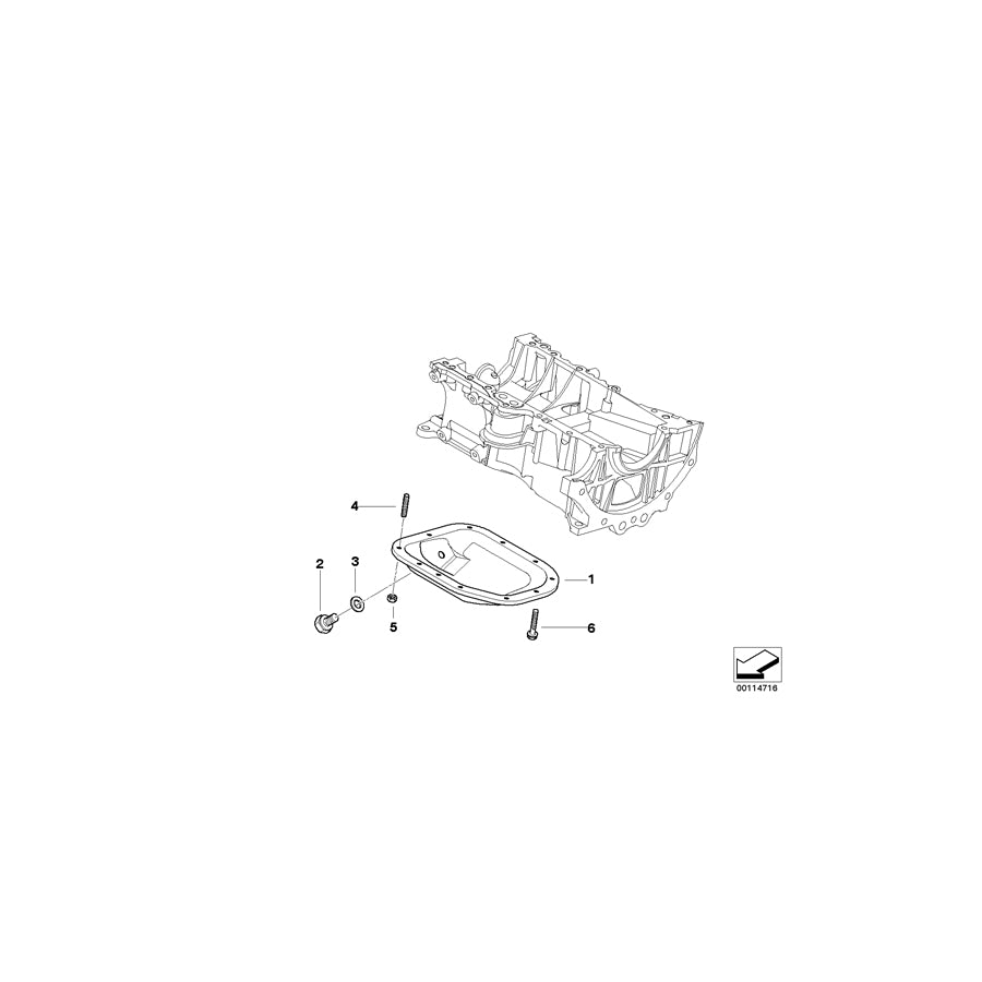 Genuine BMW 11137791818 R50 Gasket Ring (Inc. One D) | ML Performance UK Car Parts