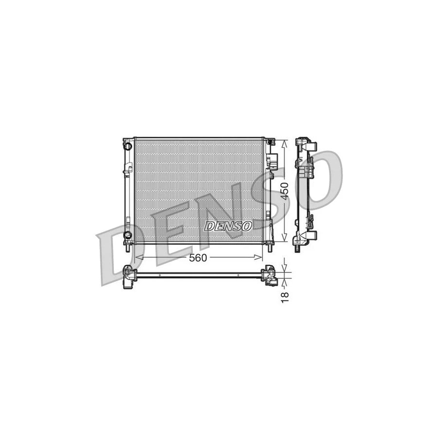 Denso DRM23095 Drm23095 Engine Radiator | ML Performance UK