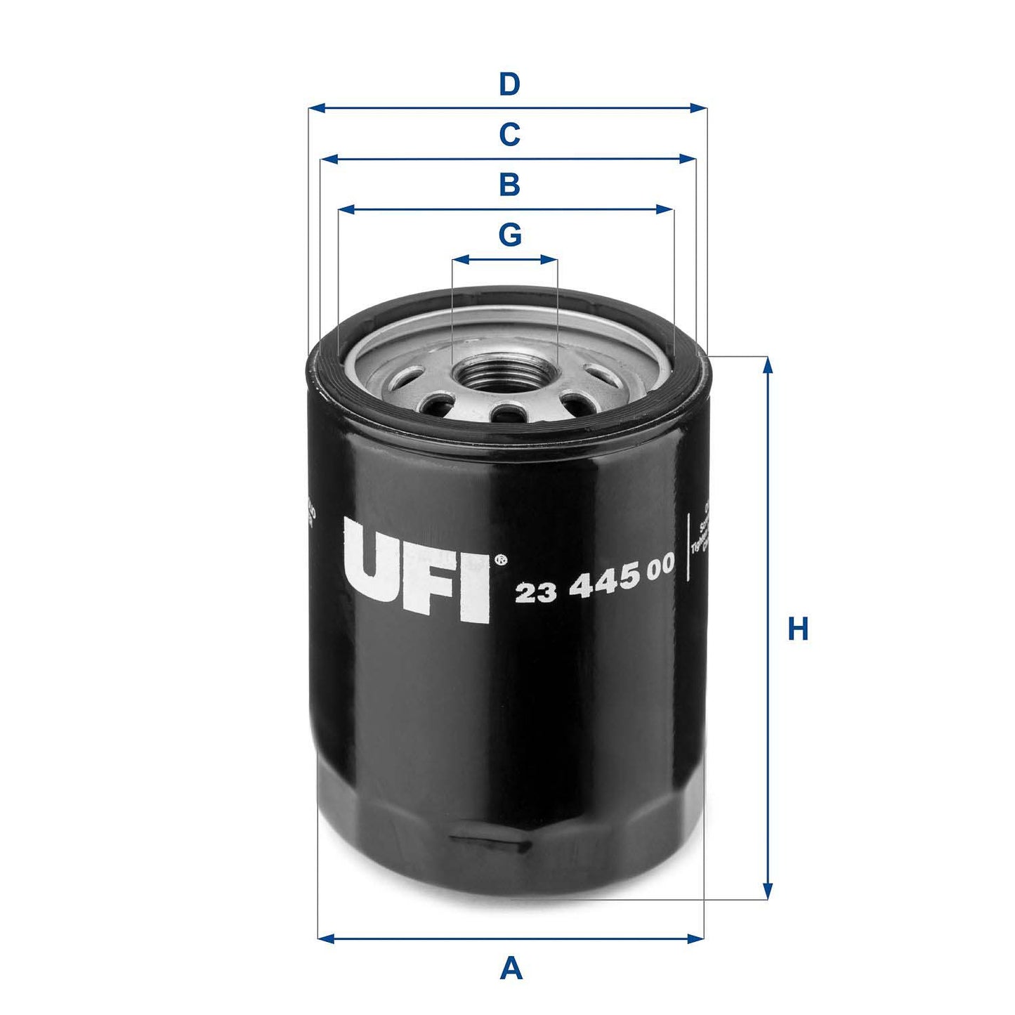 UFI 23.445.00 Oil Filter