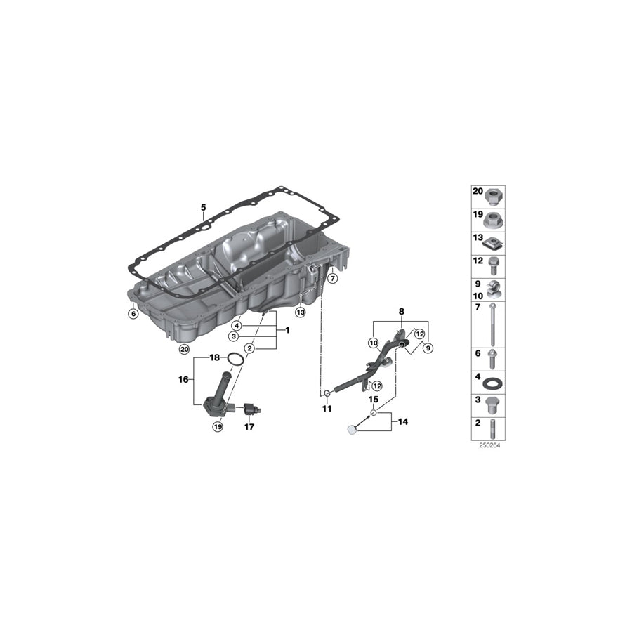 Genuine BMW 11137800323 E92 E90 Oil Pan (Inc. 330xd) | ML Performance UK Car Parts