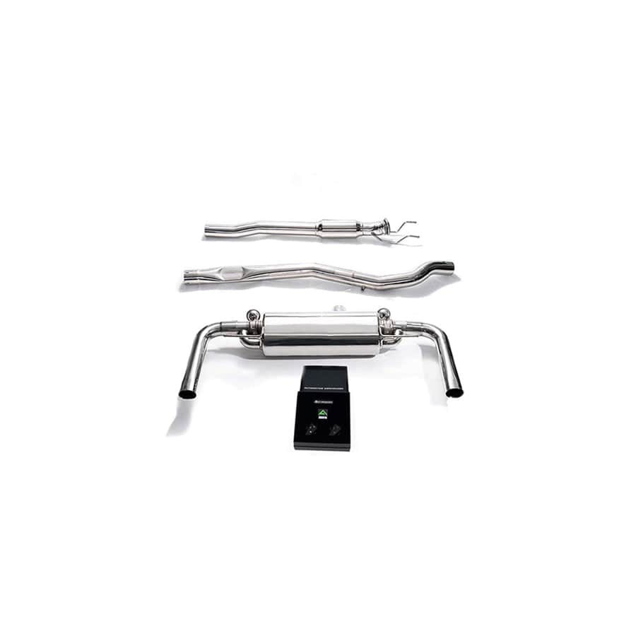 Armytrix MB7734-C Stainless Steel Valvetronic Exhaust System Mercedes-Benz A35 AMG 4Matic W177 2019+ | ML Performance UK UK Car Parts