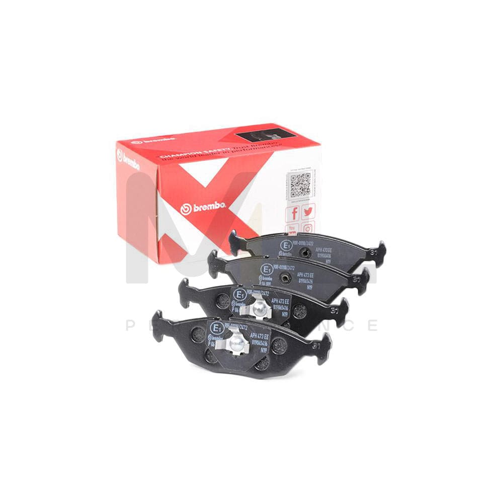 Brembo P 06 009 Brake Pad Set Prepared For Wear Indicator, With Piston Clip | ML Performance Car Parts