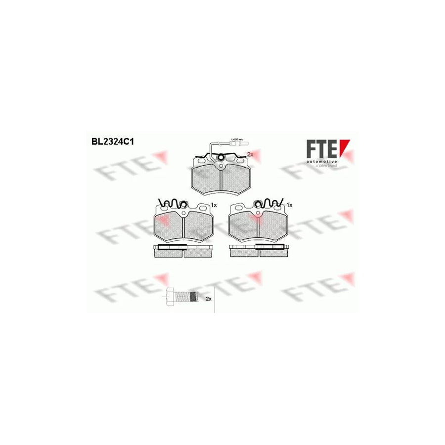 Fte BL2324C1 Brake Pad Set | ML Performance UK Car Parts