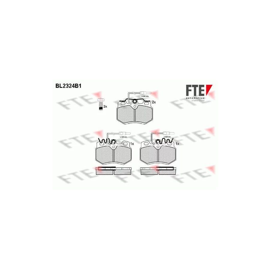 Fte BL2324B1 Brake Pad Set | ML Performance UK Car Parts