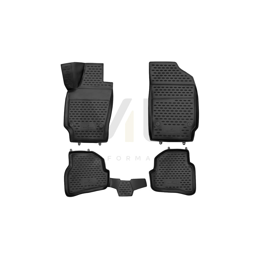 WALSER XTR 75063 Floor mat set Front and Rear | ML Performance Car Parts