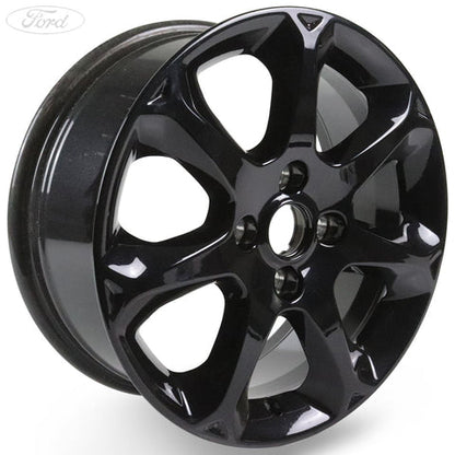 GENUINE FORD 2237343 FIESTA ALLOY WHEEL 16" 7-SPOKE DESIGN, PANTHER BLACK | ML Performance UK