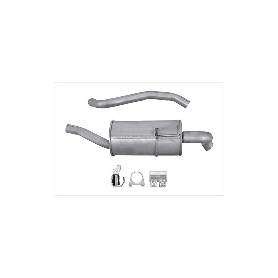 Hella 8LD 366 034-951 Rear Silencer