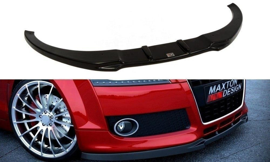 Maxton Design AU-TT-2-FD1T Front Splitter Audi TT 8J | ML Performance UK Car Parts