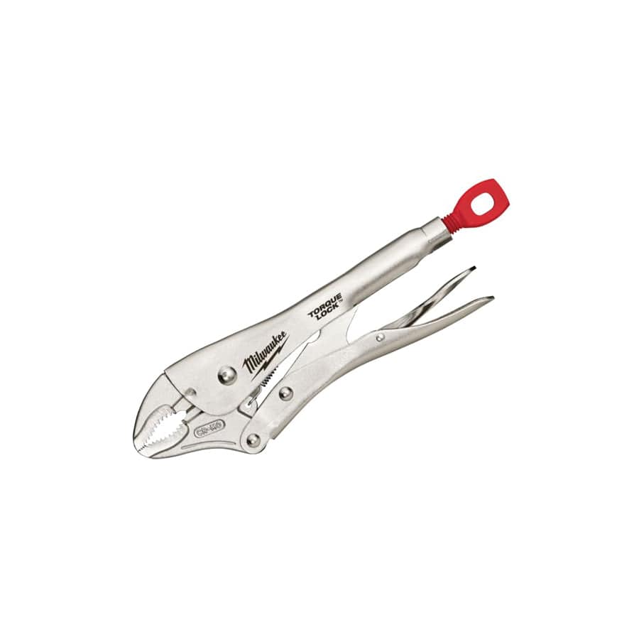 Milwaukee Hand Tools MHT48223420 TORQUE LOCK Curved Jaw Locking Pliers 254mm (10in) | ML Performance UK