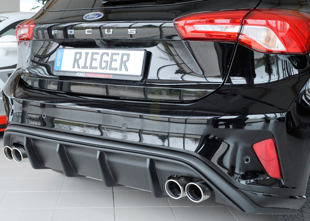 Rieger 00034205 Ford DEH Focus 4 Rear Diffuser (Inc. Focus 4 ST) 3 | ML Performance UK Car Parts