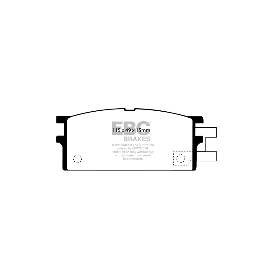 EBC DP454 Vauxhall KB Ultimax Front Brake Pads 2 | ML Performance UK Car Parts