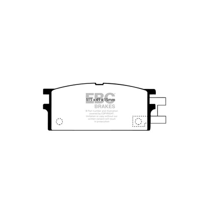 EBC DP454 Vauxhall KB Ultimax Front Brake Pads 2 | ML Performance UK Car Parts