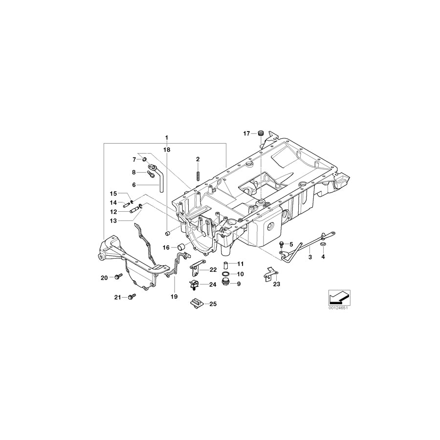 Genuine BMW 11137831667 E52 Bolt (Inc. ALPINA V8 & Z8) | ML Performance UK Car Parts