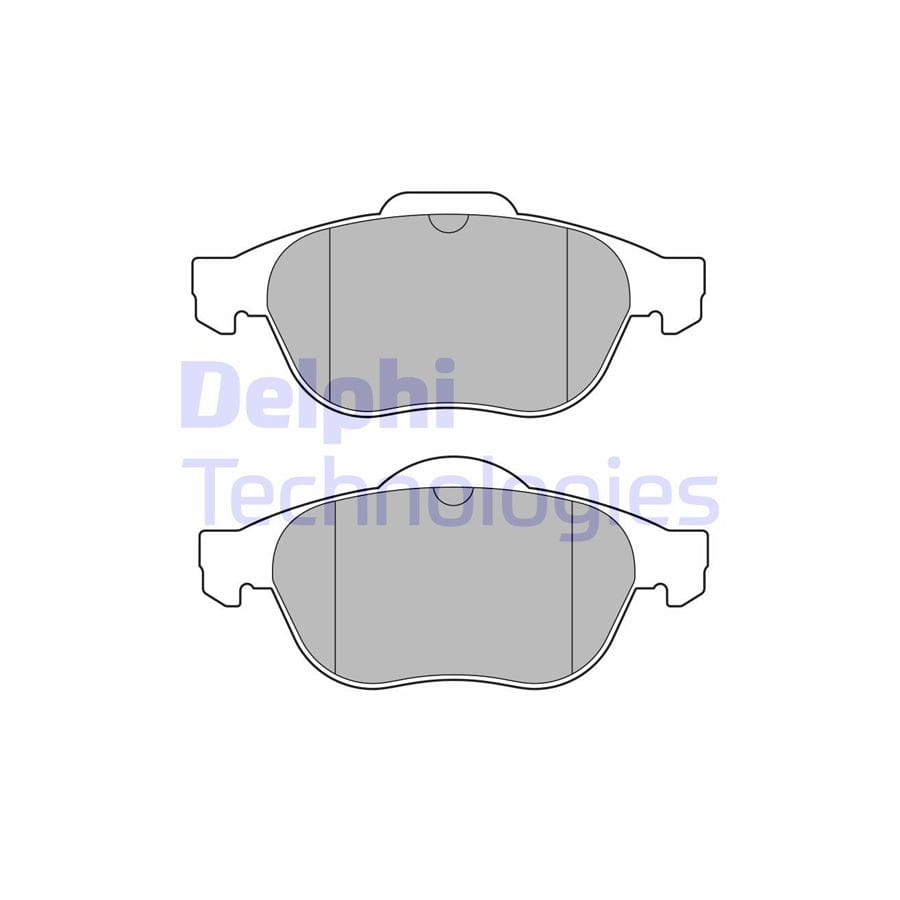 Delphi Lp3691 Brake Pad Set