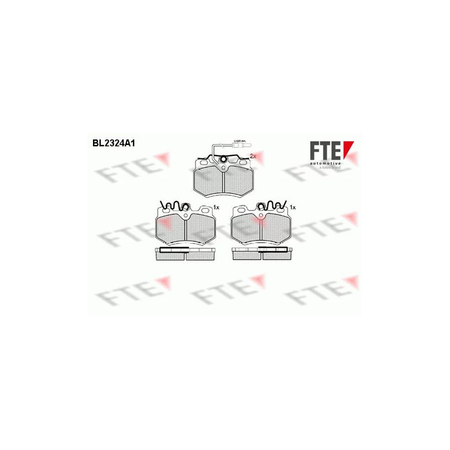 Fte BL2324A1 Brake Pad Set | ML Performance UK Car Parts