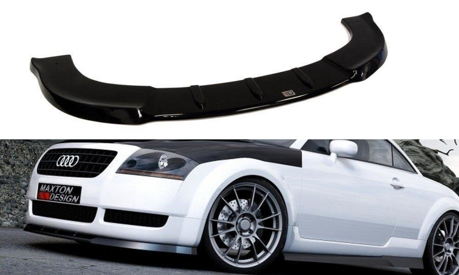 Maxton Design AU-TT-1-FD1T Front Splitter Audi TT 8N | ML Performance UK Car Parts