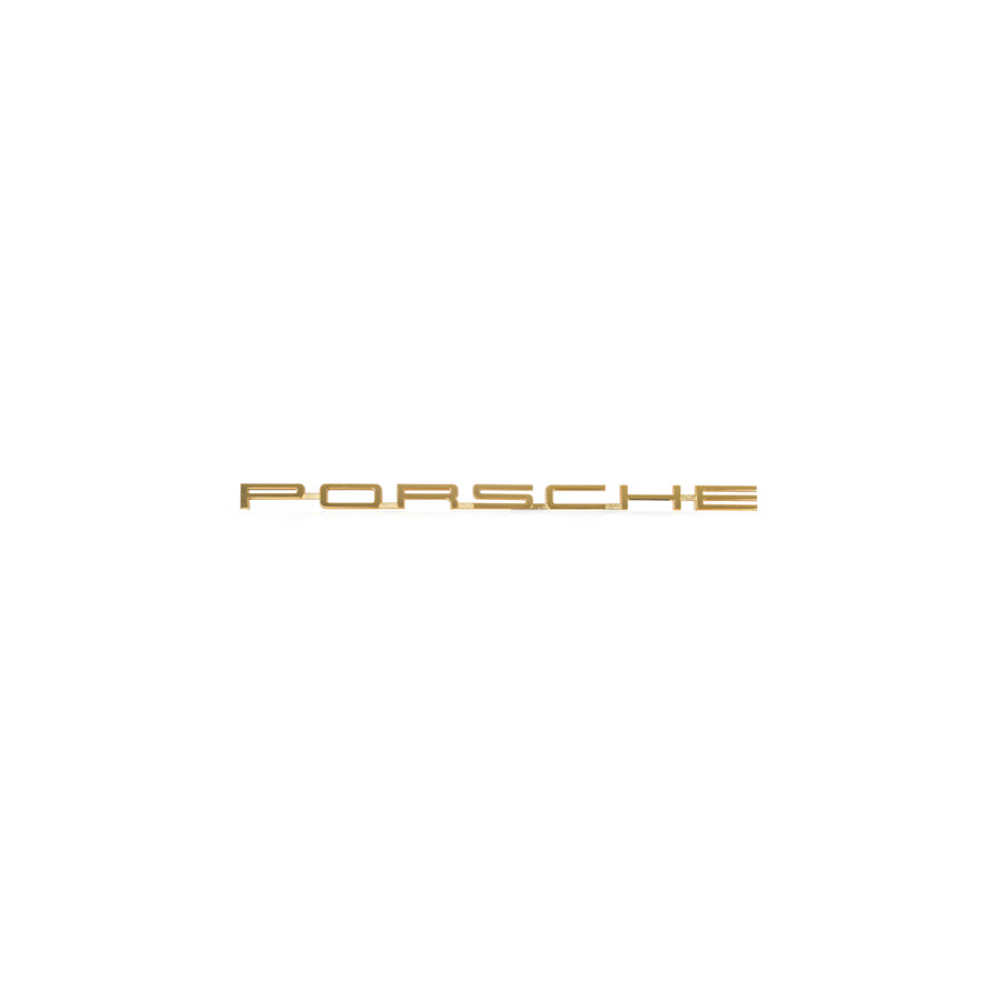 Genuine Porsche Porsche Logo, Gold Porsche 911 65-67 | ML Performance UK Car Parts