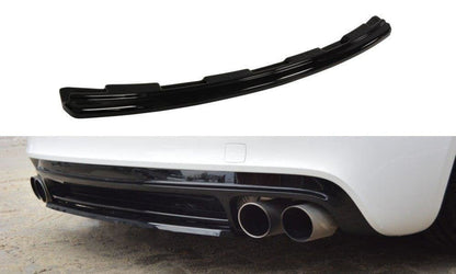 Maxton Design AU-TT-2-RS-RD1T Central Rear Splitter (without vertical bars) Audi TTS 8J | ML Performance UK Car Parts