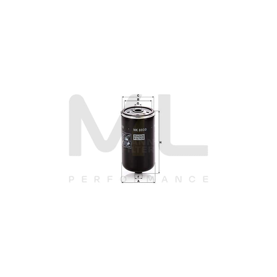 MANN-FILTER WK 8030 Fuel filter Spin-on Filter | ML Performance Car Parts