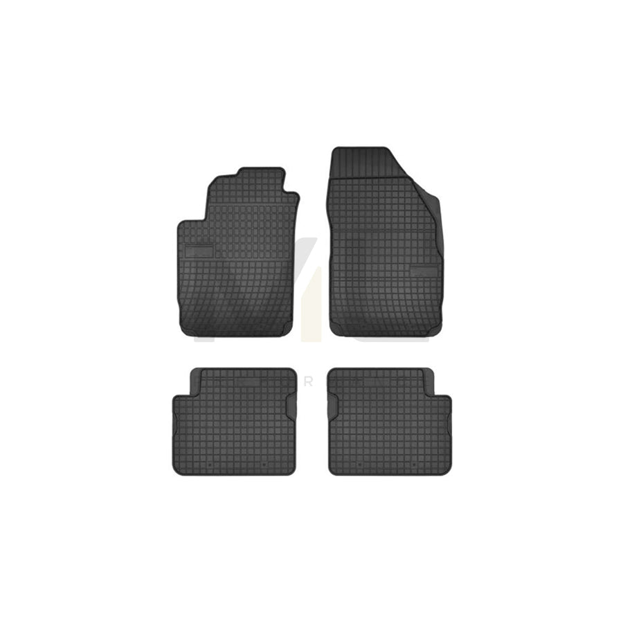 FROGUM Tailored 546313 Floor mat set Elastomer, Front and Rear, Quantity: 4, Black | ML Performance Car Parts