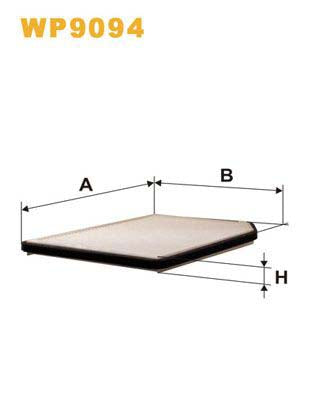 WIX Filters WP9094 Pollen Filter For Renault Laguna