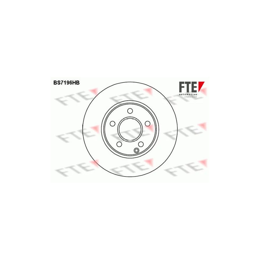 Fte BS7196HB Brake Disc Suitable For Mercedes-Benz C-Class | ML Performance UK Car Parts