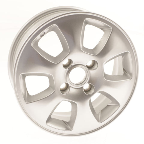 GENUINE FORD 1495692 FIESTA MK7 14" 6 SPOKE SILVER ALLOY WHEEL 5.5JX14 2008- | ML Performance UK