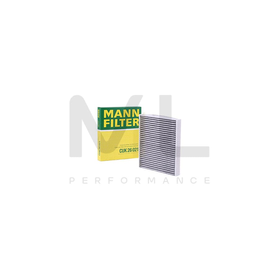 MANN-FILTER CUK 26 021 Pollen filter Activated Carbon Filter | ML Performance Car Parts