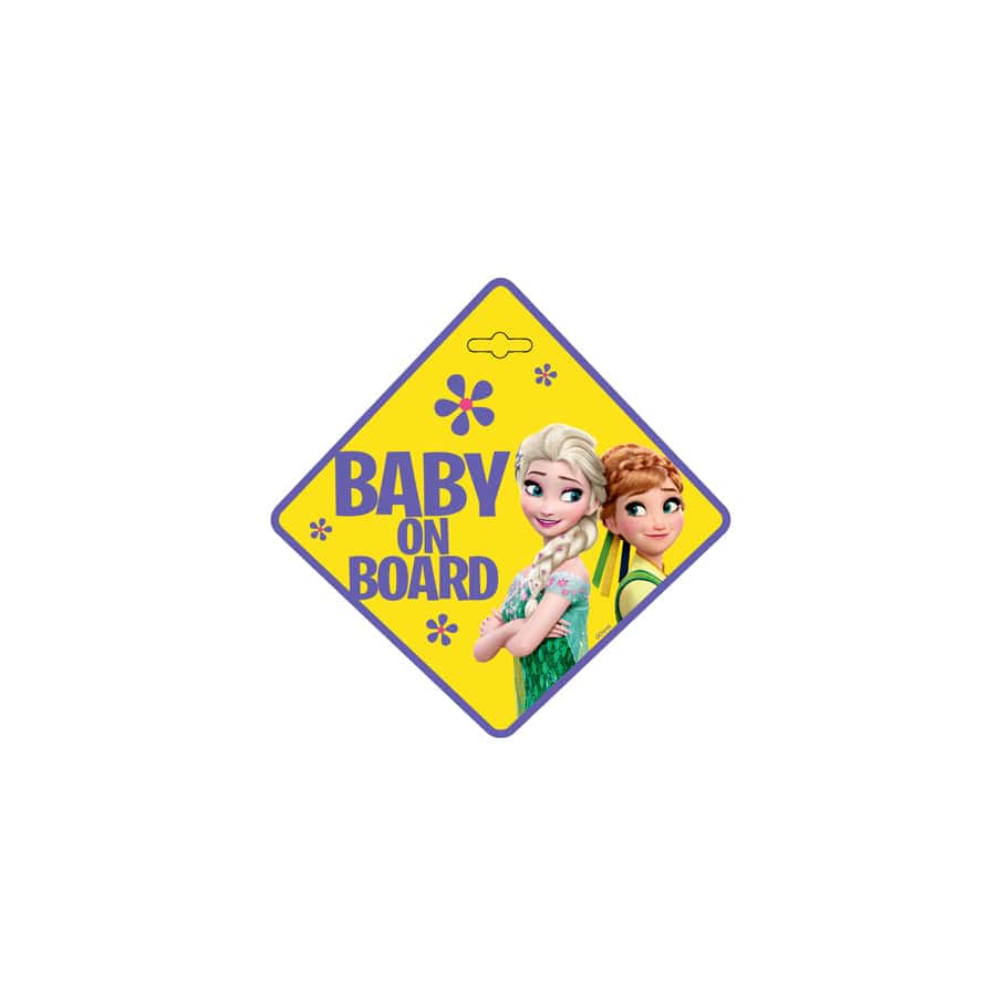 Disney 9611 BABY ON BOARD FROZEN | ML Performance UK UK Car Parts