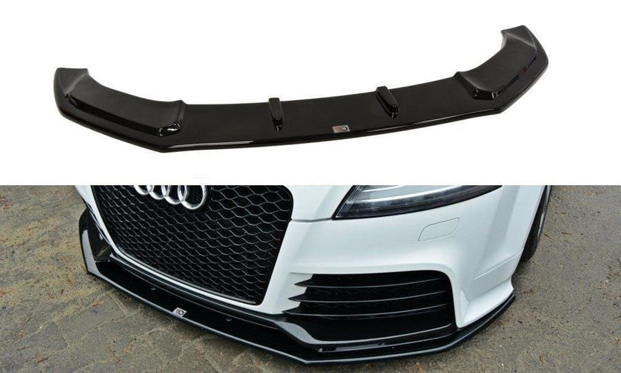 Maxton Design AU-TT-2-RS-FD1T Front Splitter V.1 Audi TT RS 8J | ML Performance UK Car Parts