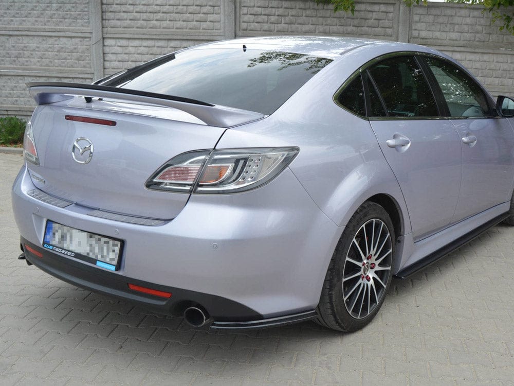 Maxton Design Mazda 6 MK2 Sport Hatch (gh-series) Pre-facelift (2008-2010) Rear Side Splitters