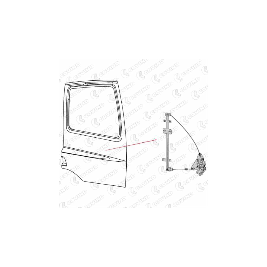 Covind Cf0/176 Window Regulator | ML Performance UK