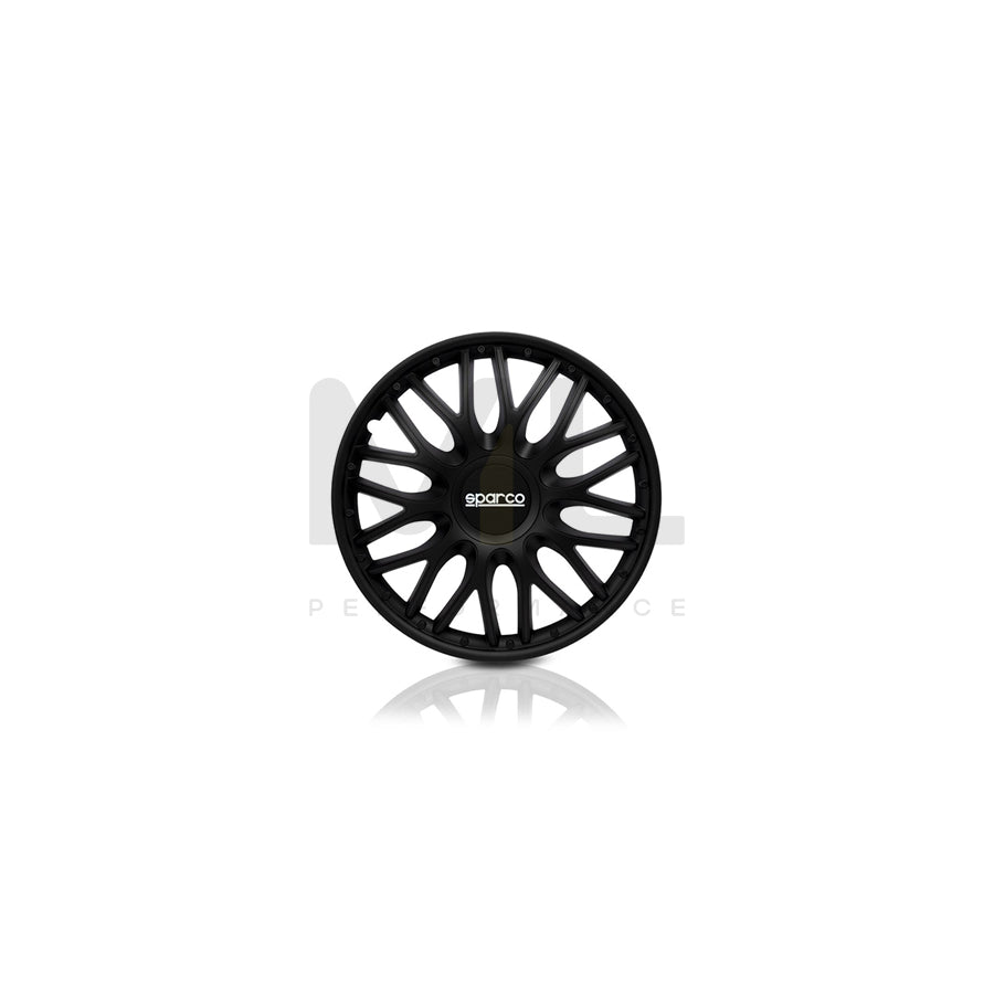 SPARCO ROME SPC1696BK Wheel trims 16 Inch Black | ML Performance Car Parts