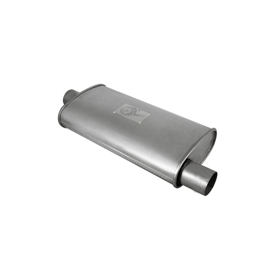  aFe 49M00002 2-1/2 IN ID Center/Offset x 9 IN W x 4 IN H x 18 IN L- Oval Body Muffler  | ML Performance UK Car Parts