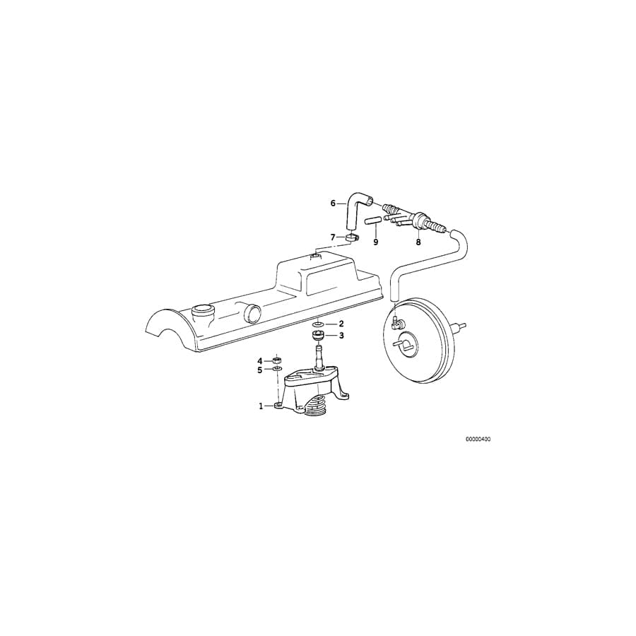 Genuine BMW 11661279961 E34 E28 E30 Washer (Inc. 524d, 324d & 324td) | ML Performance UK Car Parts