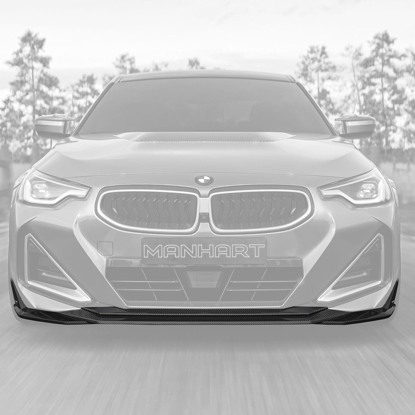 MANHART CARBON FRONT SPOILER FOR BMW G42 M240I