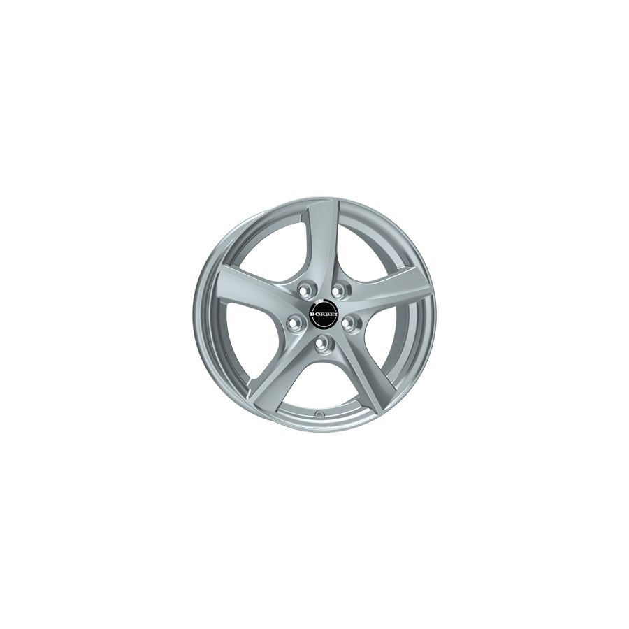 Borbet TL 6.5x16 ET50 TL 65650108563,4BS/T Brilliant Silver Wheel | ML Performance UK Car Parts