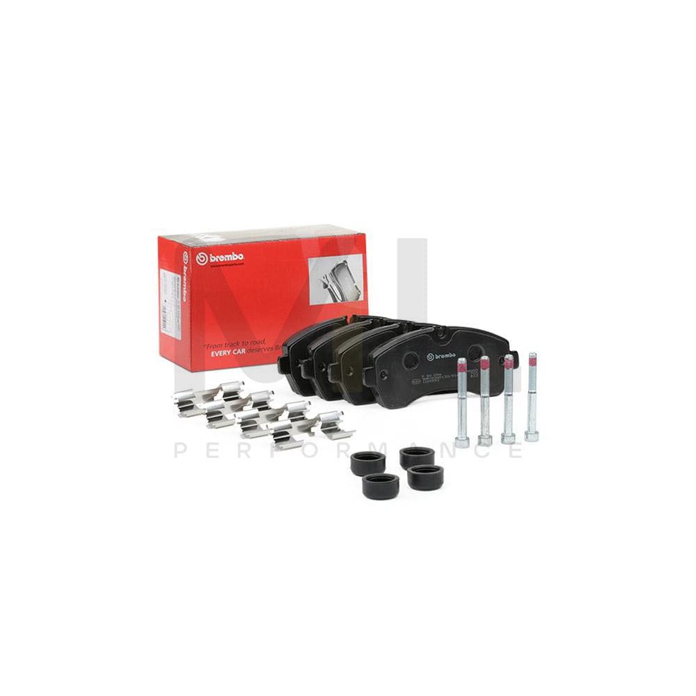 Brembo P 50 059 Brake Pad Set Prepared For Wear Indicator, With Brake Caliper Screws | ML Performance Car Parts